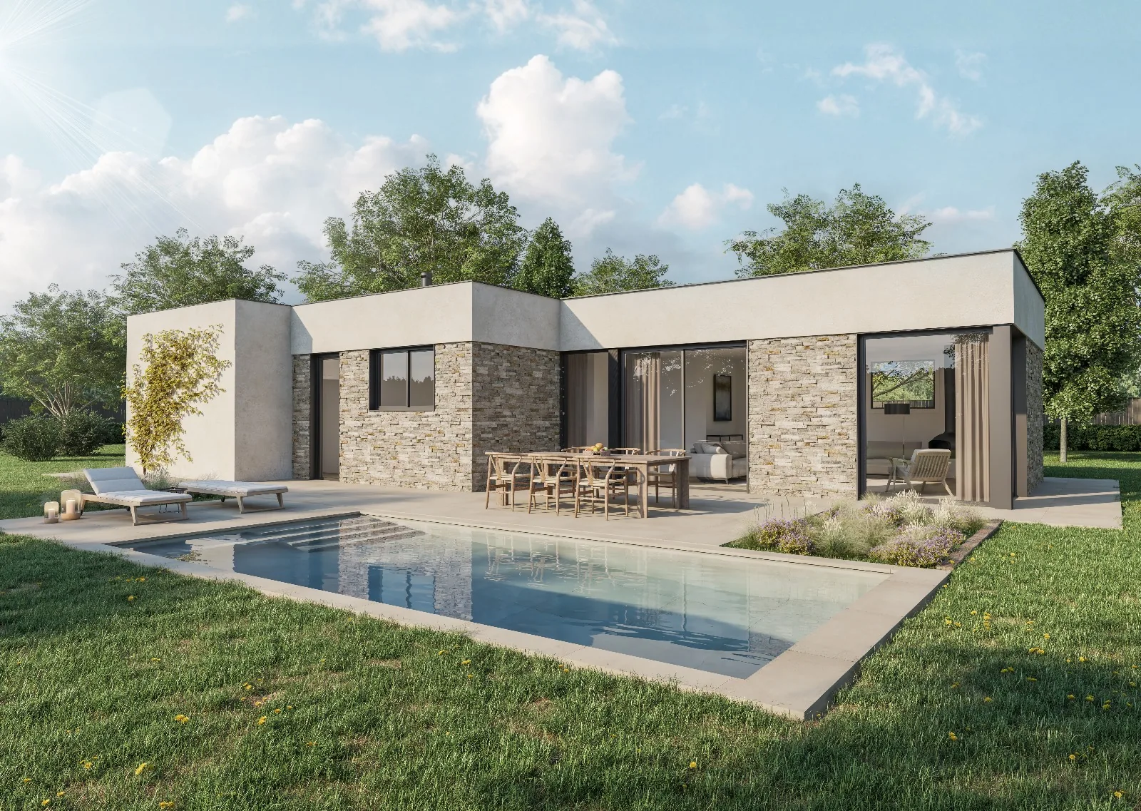 Propuesta arquitectónica Casa Aura